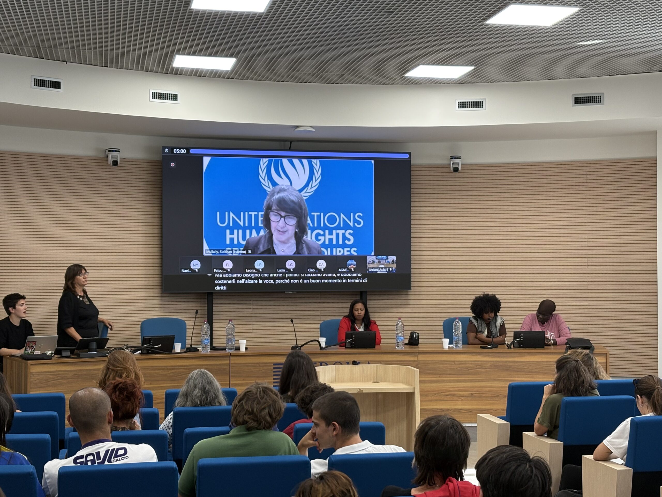 Action days in Rome, 16.10.2025, university event on women in Libya(1)