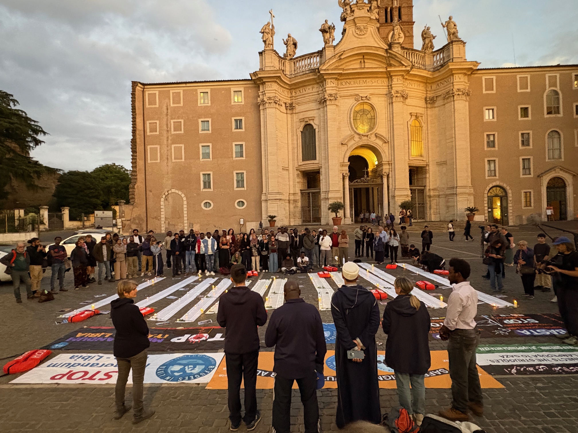 Action days in Rome, 17.10.2025, Commemoration(2)
