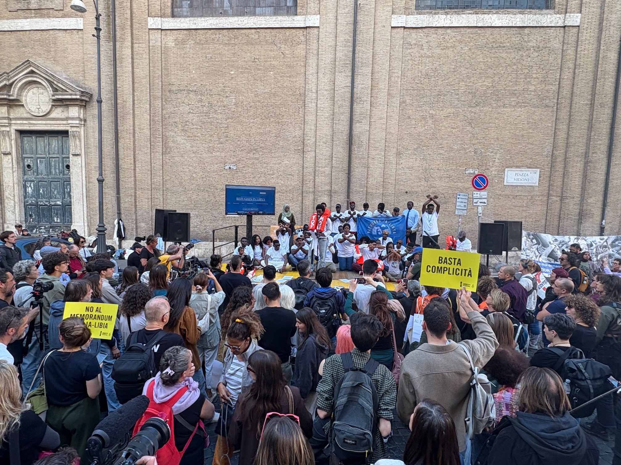 Action days in Rome, 18.10.2025, stage of survivors(4)