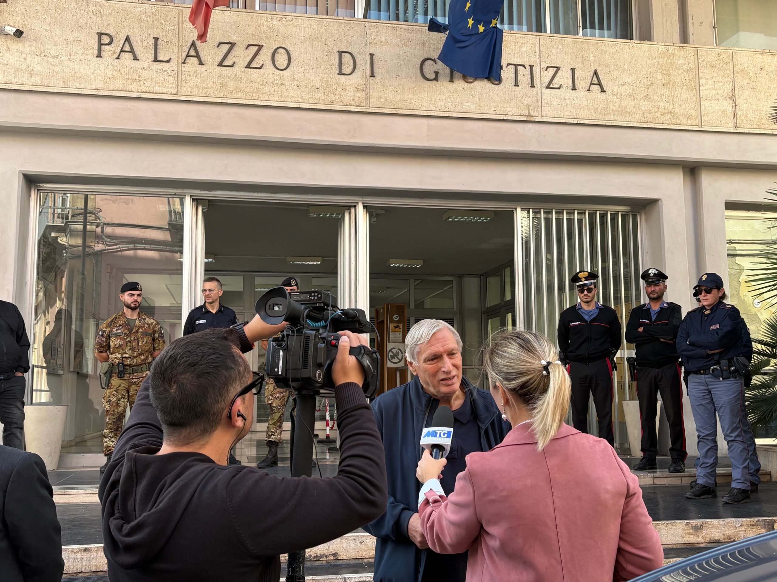 Ragusa, 21.10.2025 - Solidarity statement by Don Luigi Ciotti - founder from anti-mafia association „Libera“