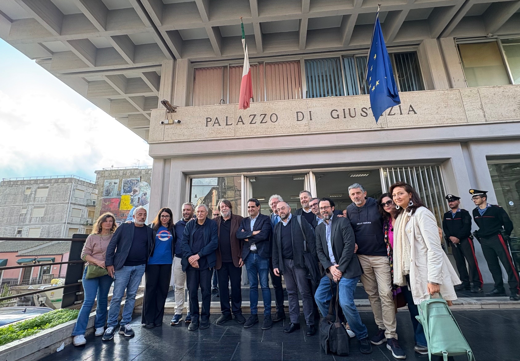 Ragusa, 21.10.2025 - before the start of the trial