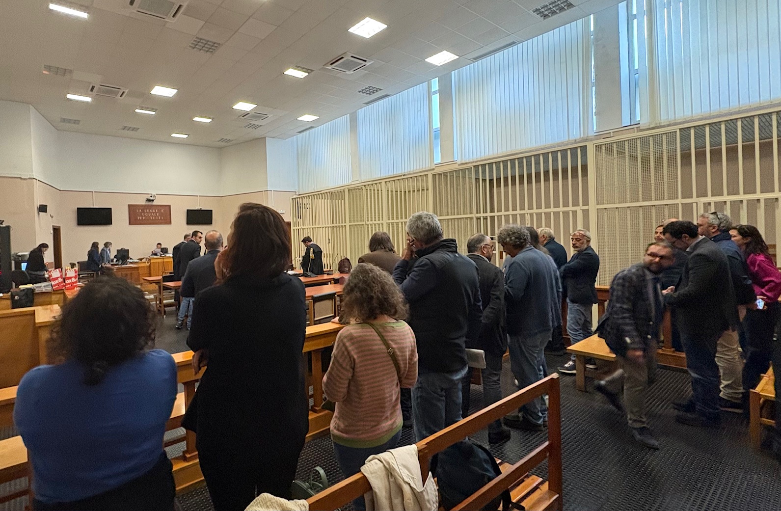 Ragusa, 21.10.2025 - in the court room