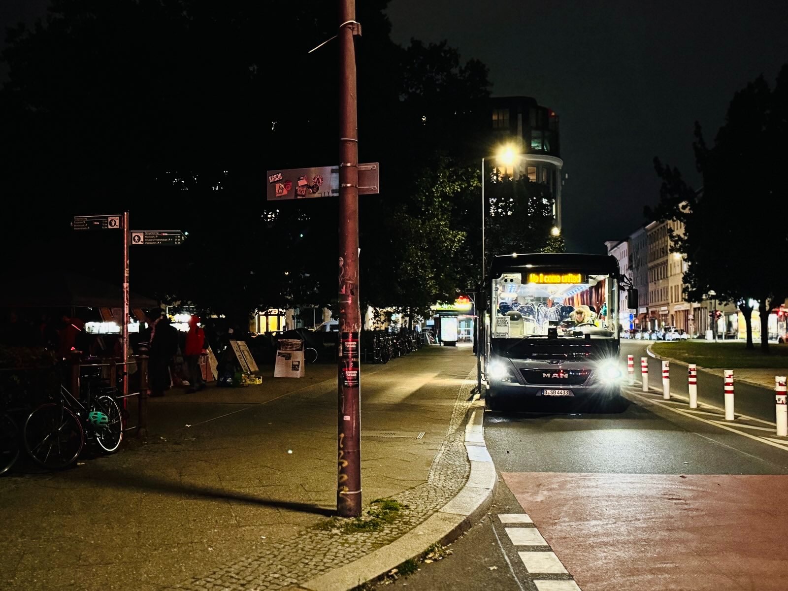 We`ll Come United Caravan Berlin, September 2025, Credit Leona Goldstein