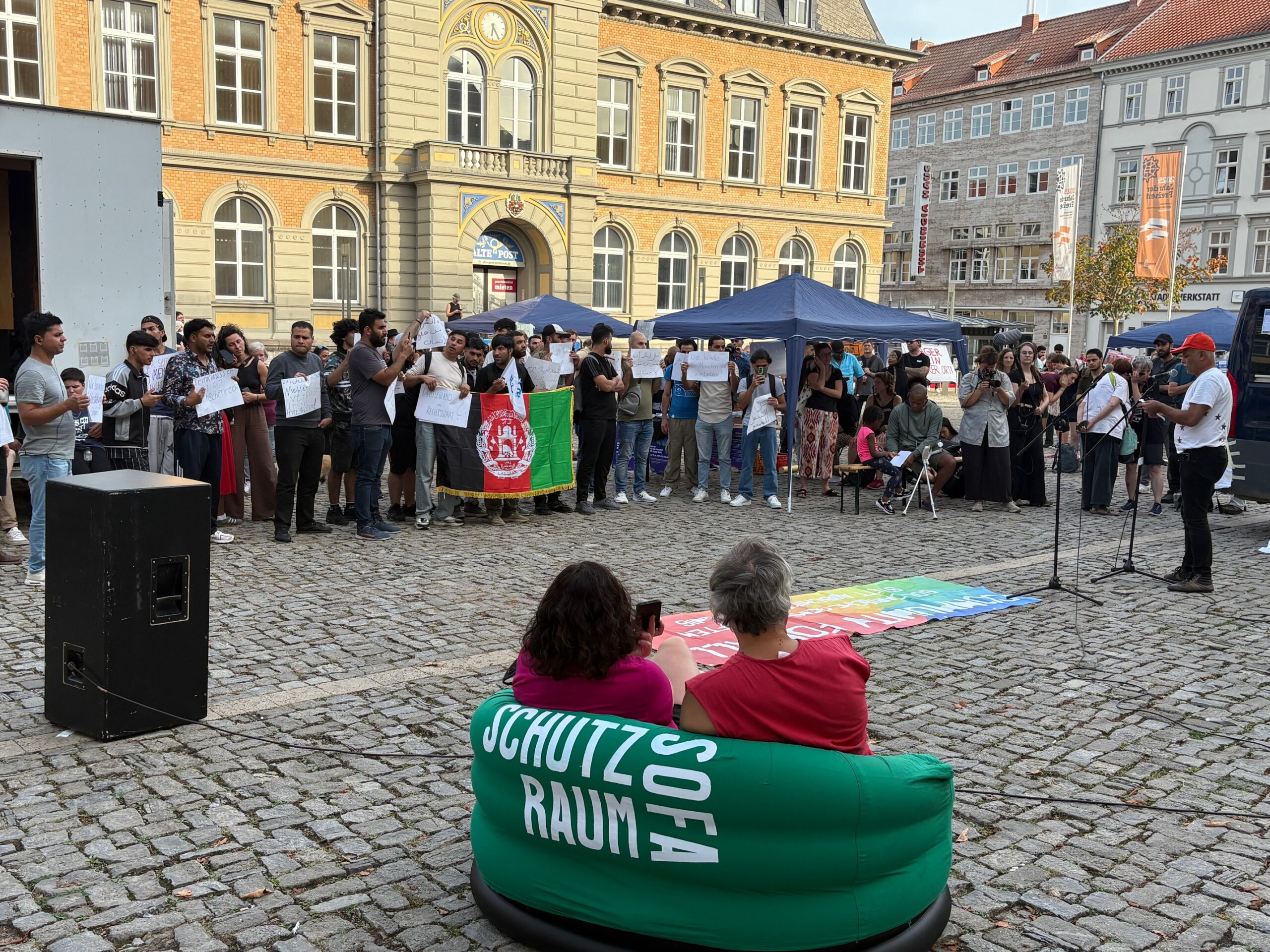 We`ll Come United Caravan, Mühlhausen, September 2025, Credit KMII Hanau