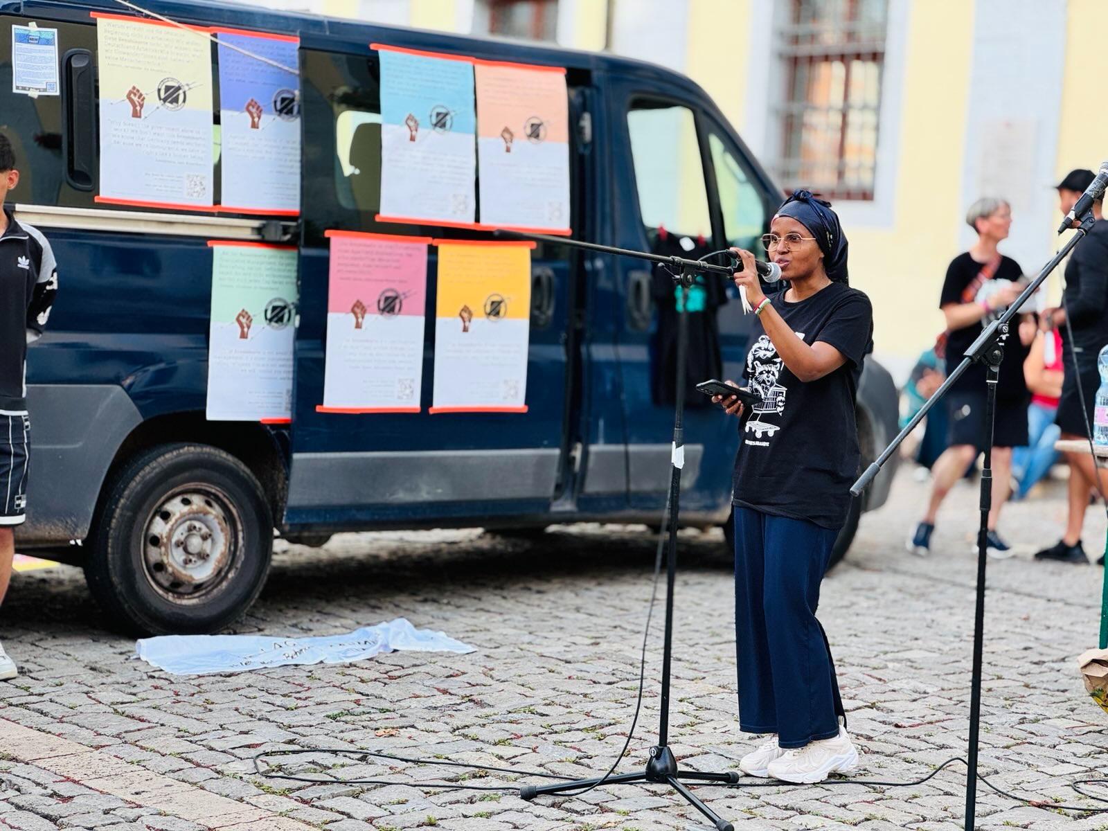 We`ll Come United Caravan, Mühlhausen, September 2025, Credit Leona Goldstein(1)