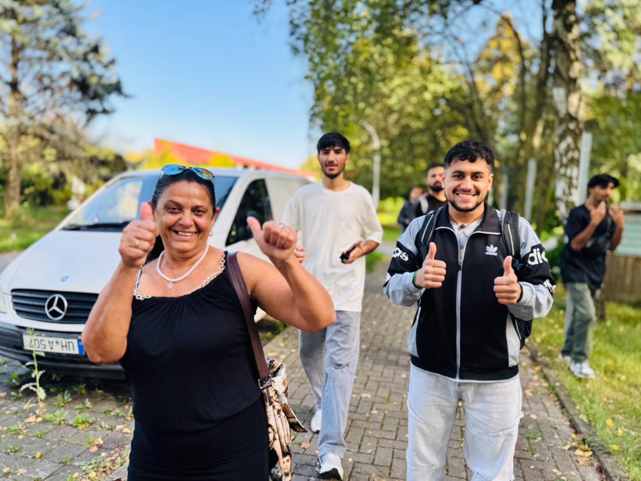 We`ll Come United Caravan, Obermehler, September 2025, Credit Leona Goldstein(2)